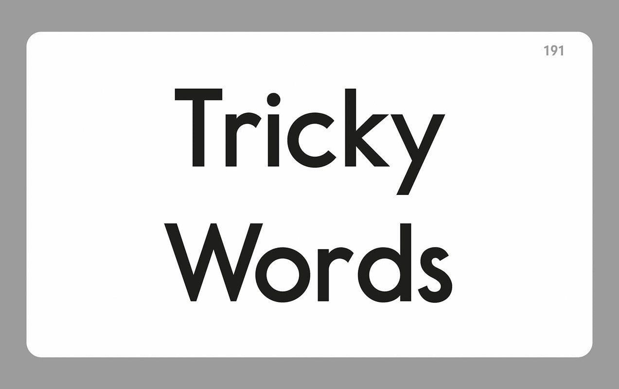 Kindergarten Word Cards (2nd Edition)
