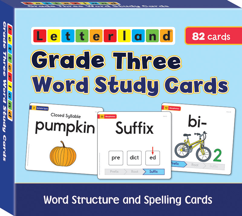 Grade Three Word Study Cards (2nd Edition)