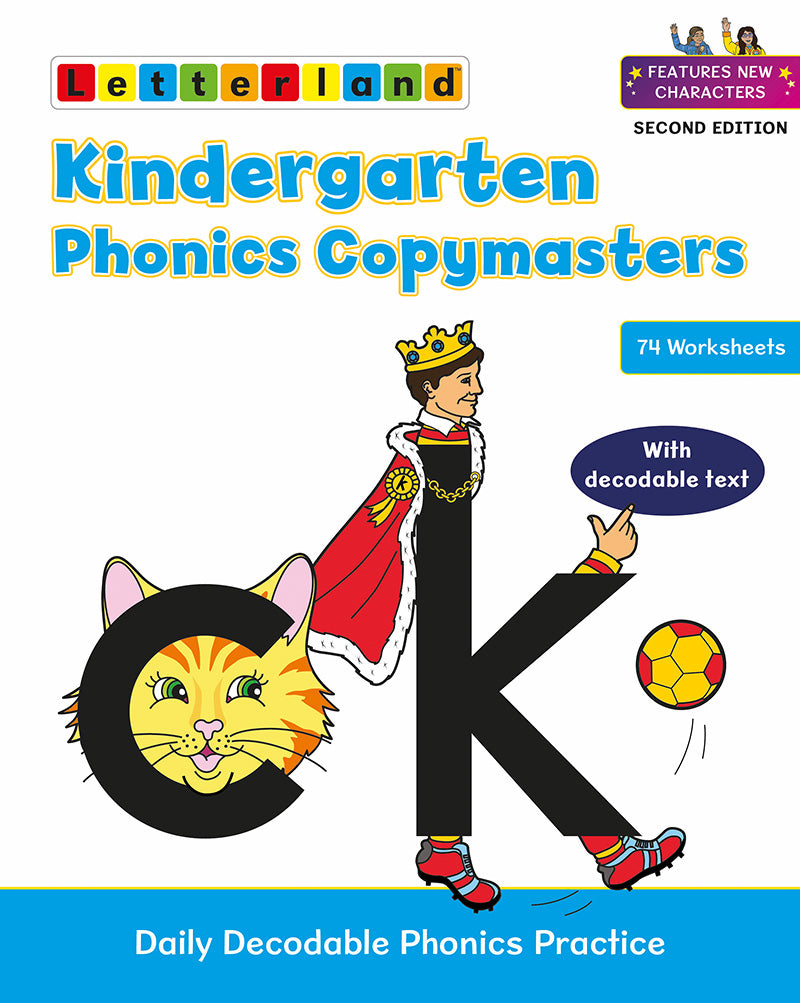 Kindergarten Phonics Copymasters (2nd Edition)