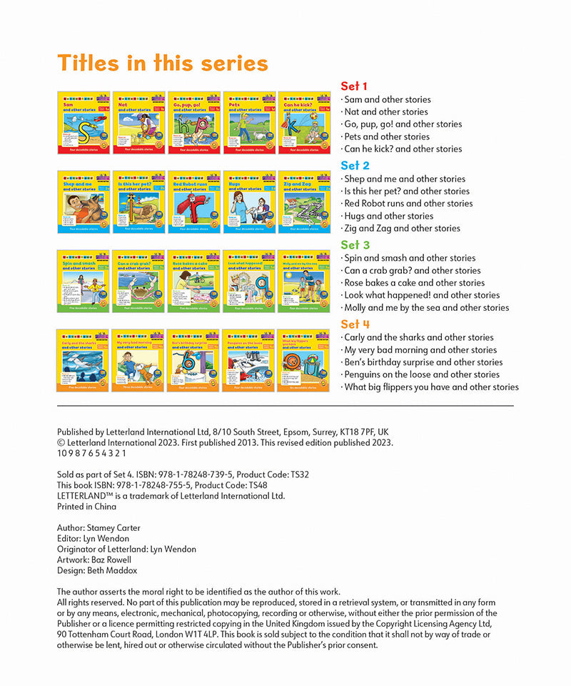 Phonics Readers Set 4 (2nd Edition)