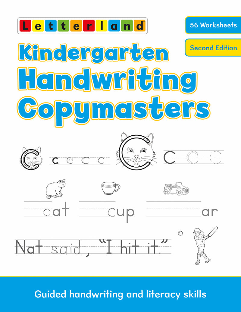 Kindergarten Handwriting Copymasters [Classic]