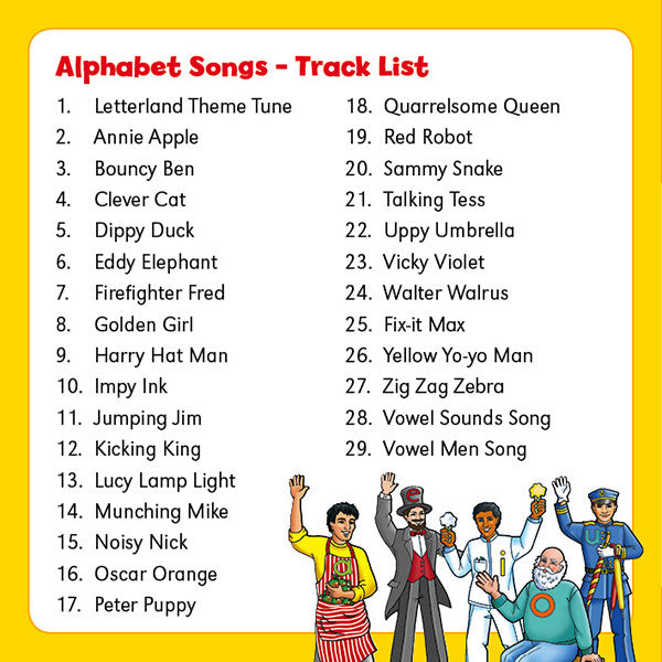 Alphabet Songs (CD) [Classic]