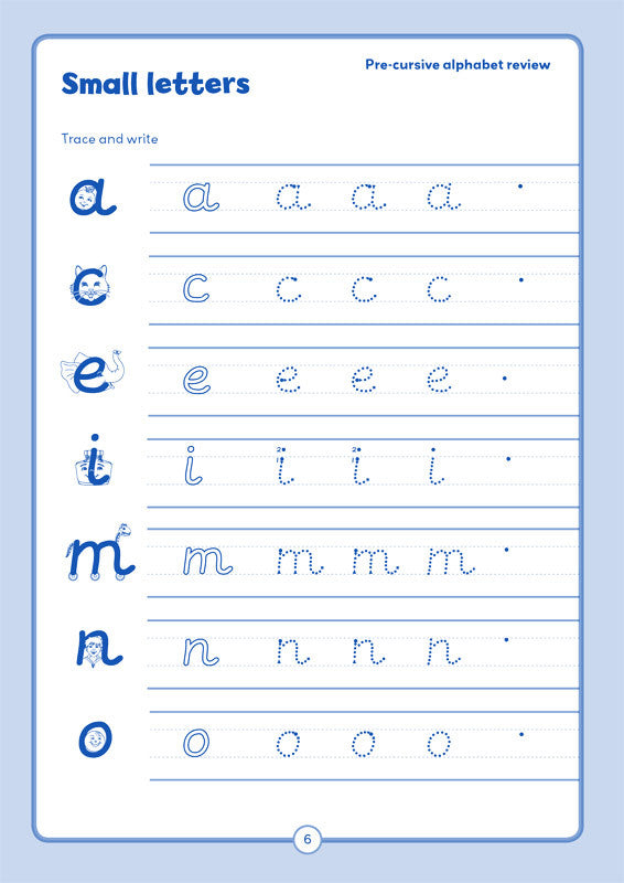Letters + Numbers 3: Printed Handwriting Book – Gather 'Round