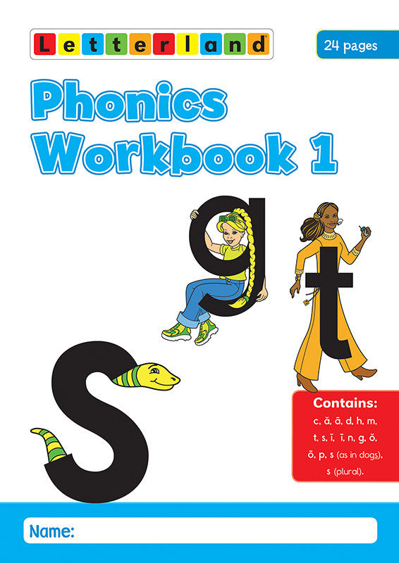 Phonics Workbooks (Set of 6) [Classic]