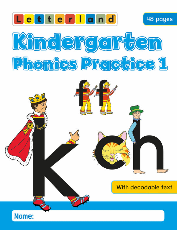 Kindergarten Phonics Practice (Set of 2) [Classic]
