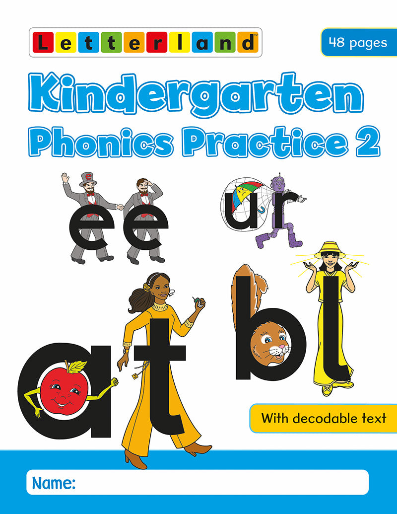 Kindergarten Phonics Practice (Set of 2) [Classic]