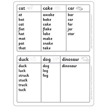 Vocabulary Cards [Classic]